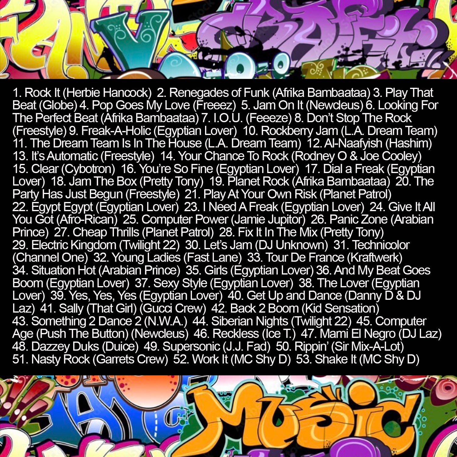 Hip Hop Collection – ORIGINAL OLD SCHOOL MIXES