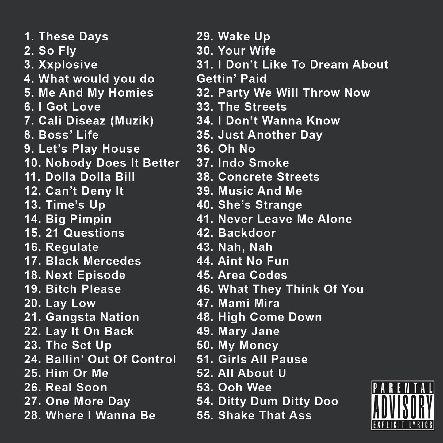 A~Bomb's Ultimate Nate Dogg Mix